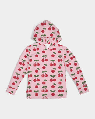 Pink Cherries Kids Hoodie