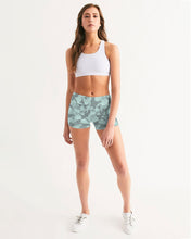 Load image into Gallery viewer, Althea Athletic DIAMOND CAMO Women&#39;s Mid-Rise Yoga Shorts