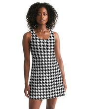 Load image into Gallery viewer, SMF Houndstooth Feminine Racerback Dress