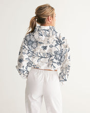 Load image into Gallery viewer, Growth Women&#39;s Cropped Windbreaker