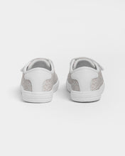 Load image into Gallery viewer, Ditsy Mauve Kids Velcro Sneaker