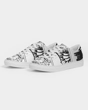 Load image into Gallery viewer, SMF Retro Comic Masculine Faux-Leather Sneaker