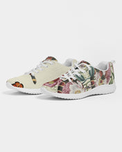 Load image into Gallery viewer, SMF Snake On Flowers Feminine Athletic Shoe
