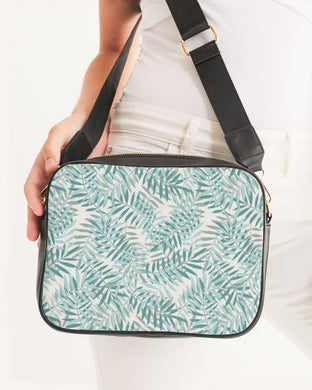 Layered Palms Crossbody Bag