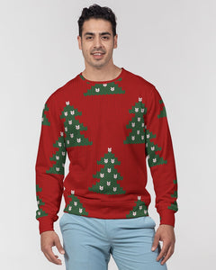 Merry Christmas Masculine Classic French Terry Crewneck Pullover