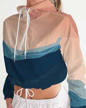 Load image into Gallery viewer, Sunrise Women's Cropped Windbreaker