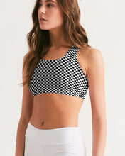 Load image into Gallery viewer, Checkerboard Women&#39;s Seamless Sports Bra