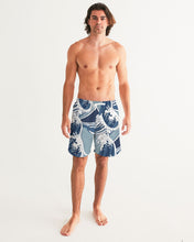 Load image into Gallery viewer, SMF Waves Pattern Masculine Swim Trunk