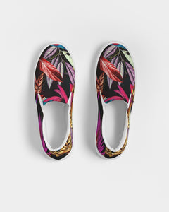 SMF Foliage Feather Slip-On Canvas Shoe