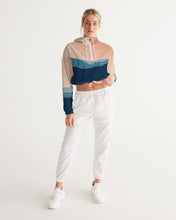 Load image into Gallery viewer, Sunrise Women's Cropped Windbreaker