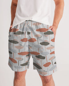 Cloudy Masculine Jogger Shorts