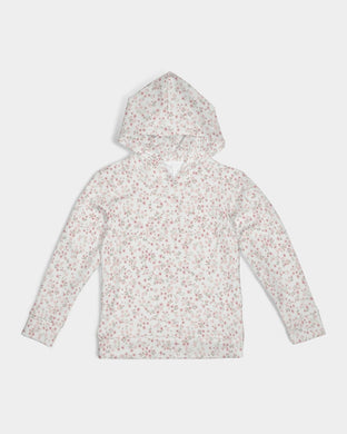 Ditsy Mauve Kids Hoodie