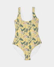 Load image into Gallery viewer, Tropical Flamingo Feminine One-Piece Swimsuit