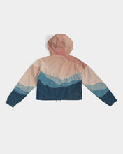 Load image into Gallery viewer, Sunrise Women's Cropped Windbreaker