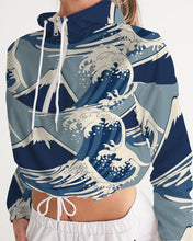 Load image into Gallery viewer, Waves Women's Cropped Windbreaker