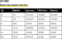 Load image into Gallery viewer, SMF Bunny and Flowers Feminine Open Shoulder A-Line Dress