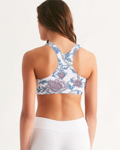 Load image into Gallery viewer, JACOBEAN FLORAL Women's Seamless Sports Bra
