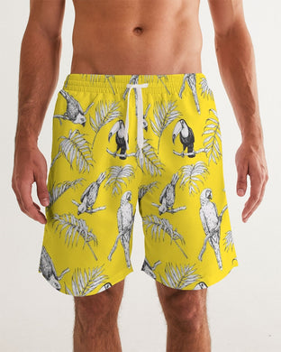 SMF Tropical Birds Masculine Swim Trunk
