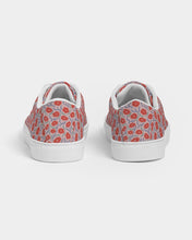 Load image into Gallery viewer, SMF Little Red Feminine Faux-Leather Sneaker