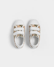 Load image into Gallery viewer, Hibiscus Floral Kids Velcro Sneaker