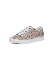 Load image into Gallery viewer, SMF Blooming Flowers Women&#39;s Faux-Leather Sneaker