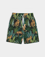 Load image into Gallery viewer, Jungle cheetah Masculine Youth Swim Trunk