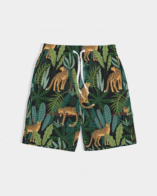 Jungle cheetah Masculine Youth Swim Trunk