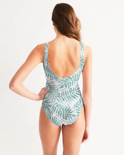 Load image into Gallery viewer, SMF Layered Palms Feminine One-Piece Swimsuit