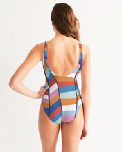 Load image into Gallery viewer, SMF Rainbow Feminine One-Piece Swimsuit