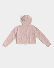 Load image into Gallery viewer, Blush Pastel Women&#39;s Cropped Windbreaker