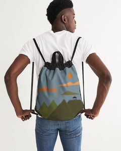 Hills Canvas Drawstring Bag
