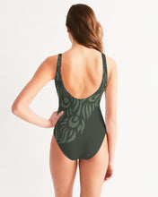 Load image into Gallery viewer, SMF Peacock Feminine One-Piece Swimsuit