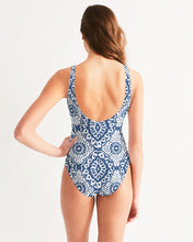 Load image into Gallery viewer, SMF Porcelain Collection Feminine One-Piece Swimsuit