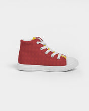 Load image into Gallery viewer, SMF Primary Color Kids Hightop Canvas Shoe