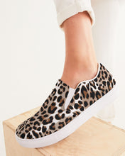Load image into Gallery viewer, SMF Leopard Print Feminine Slip-On Canvas Shoe