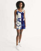 Load image into Gallery viewer, SMF Lotus Feminine Scoop Neck Skater Dress