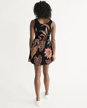 Load image into Gallery viewer, SMF Blossom Feminine Scoop Neck Skater Dress