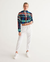 Load image into Gallery viewer, Weave Women's Cropped Windbreaker