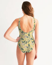 Load image into Gallery viewer, Tropical Flamingo Feminine One-Piece Swimsuit