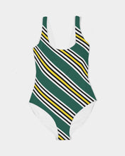 Load image into Gallery viewer, Jungle Stripe Feminine One-Piece Swimsuit