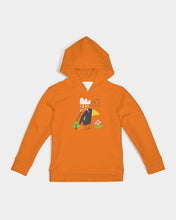 Load image into Gallery viewer, Orange Crow Kids Hoodie