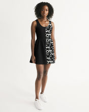 Load image into Gallery viewer, SMF Waves Feminine Scoop Neck Skater Dress