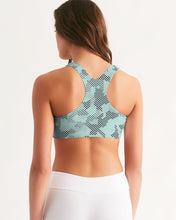 Load image into Gallery viewer, Althea Athletic Diamond Camo Women&#39;s Seamless Sports Bra