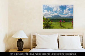 Gallery Wrapped Canvas, San Jose Volcano Arenal In Costrica