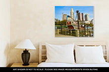 Load image into Gallery viewer, Gallery Wrapped Canvas, Columbus Ohio Cityscape With The Santa Maria In The Foreground