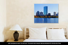 Load image into Gallery viewer, Gallery Wrapped Canvas, Boston Massachusetts Skyline Behind Charles River