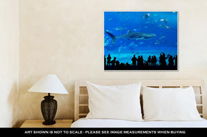 Gallery Wrapped Canvas, Shark In Okinawa Churaumi Aquarium