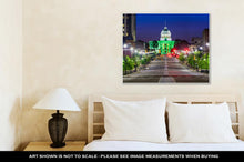 Load image into Gallery viewer, Gallery Wrapped Canvas, Capitol Building Montgomery Alabamuswith State Capitol