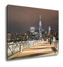 Load image into Gallery viewer, Gallery Wrapped Canvas, Freedom Tower New York City Skyline From New Jersey