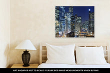 Load image into Gallery viewer, Gallery Wrapped Canvas, Chicago At Night